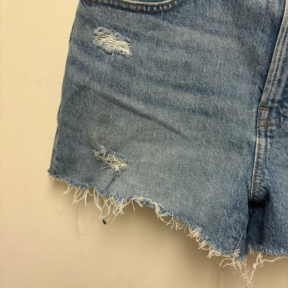 Madewell The Perfect Jean Short Snyder Wash Tencel Edition